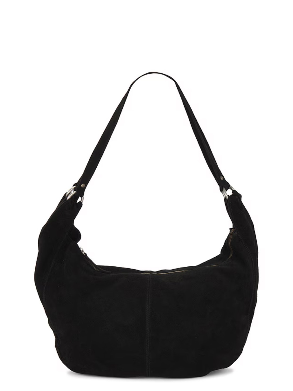 ROMA SUEDE TOTE IN BLACK
Free People bag with tags